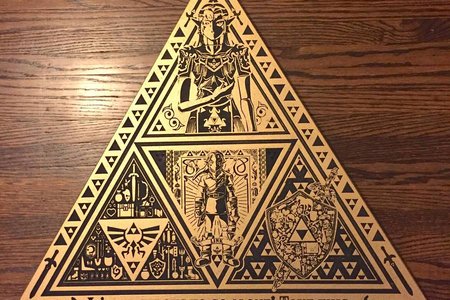 Legend of Zelda Triforce
