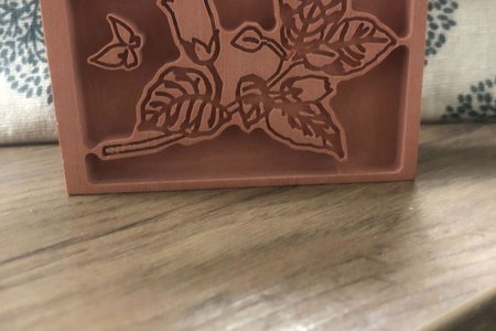 2D Flower Relief