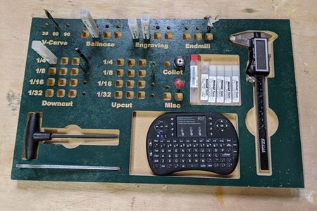 CNC Tool Organizer