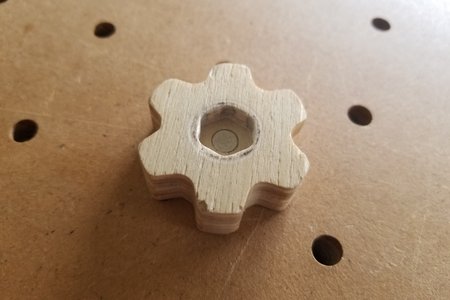 hex bolt knob
