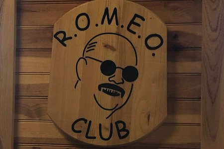 ROMEO Club sign