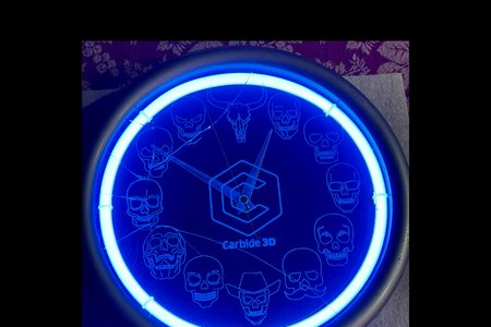 Skull Clock