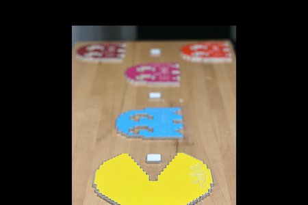 Large PACMAN SIGN ART