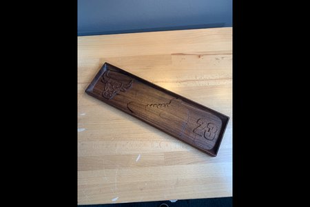 MJ Bulls 3D Drop Tray