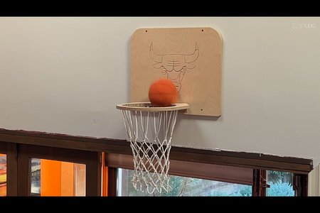 CNC Indoor Basketball Hoop