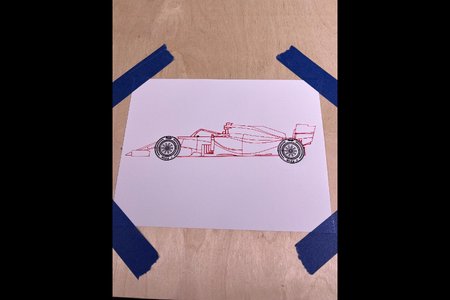 QuickDraw - F1 Car