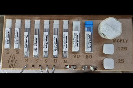Shapeoko Endmill Starter Pack Organizer