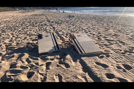 Folding Cornhole Boards