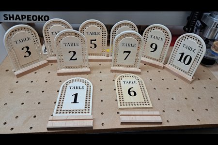 Table Numbers