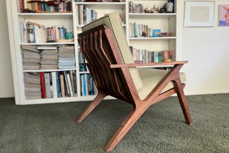 Carbide 3D Mid-Century Modern Chair
